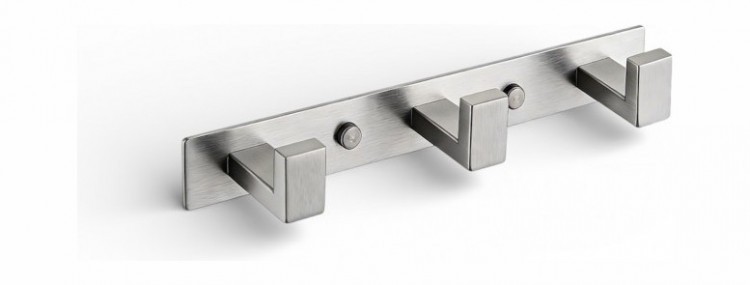 Полотенцедержатель на планке 3-й Vivi-Felice D 1016 никель