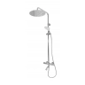 Душевая система с тропическим душем и термостатом Vivi-Felice 1260 хром 2