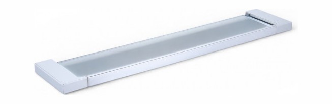 Стеклянная полка Vivi-Felice D 1020 хром