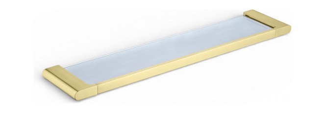 Стеклянная полка Vivi-Felice K 1020 матовое золото