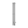 Полотенцесушитель электрический тройной круглый 120/12 Vivi-Felice LEO 120R-3 хром 1