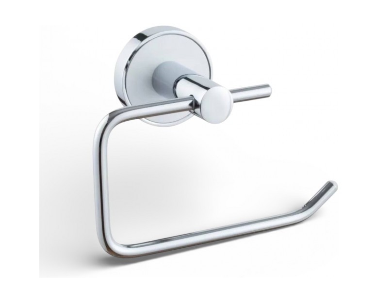 Держатель для туалетной бумаги Vivi-Felice R 1005 хром с белой вставкой