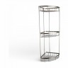 Полка корзина угловая Vivi-Felice F 03 бронза 1